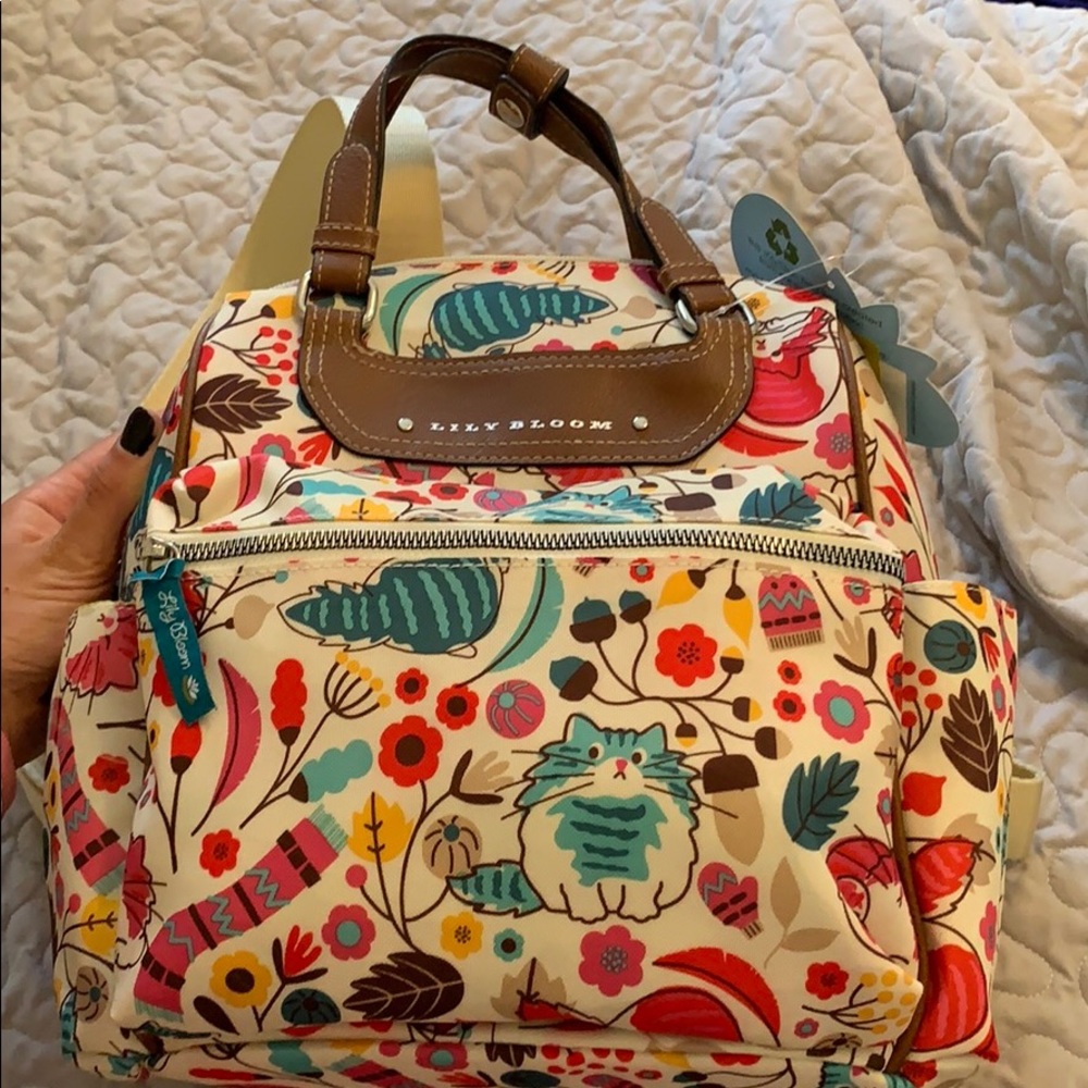 lily bloom mini back pack!!